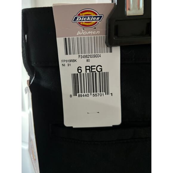 Dickies Women STRETCH TWILL PANT STRAIGHT FIT Size 6 NWT - Picture 3 of 4